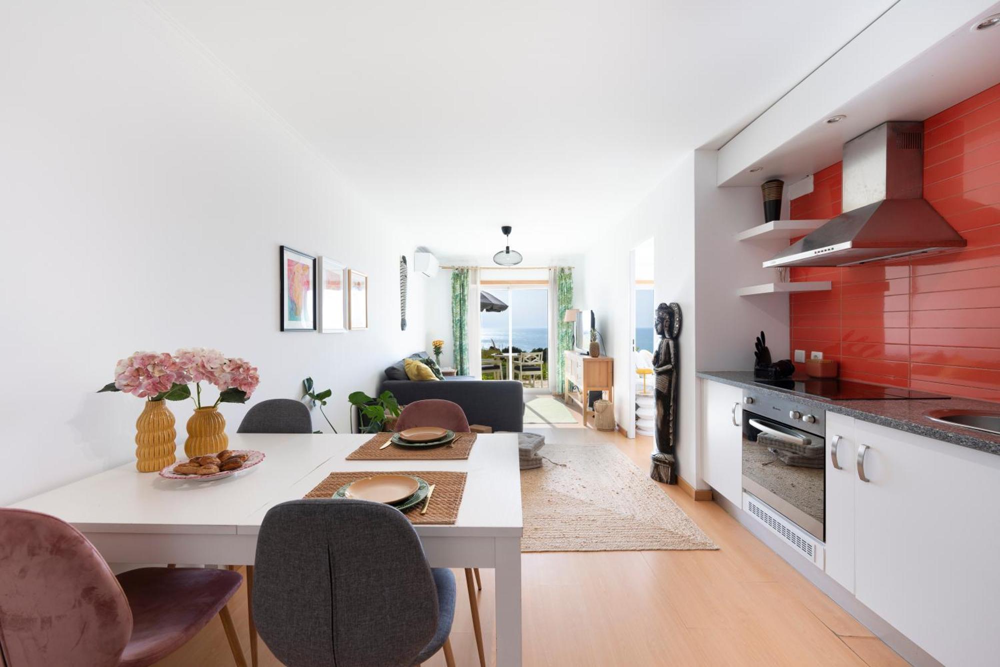 Апартаменты Nativo Big Wave Front Row - 1Br Назаре Экстерьер фото